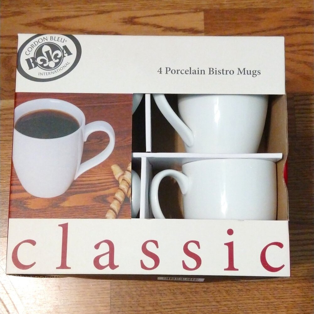 Cordon Bleu bistro mugs